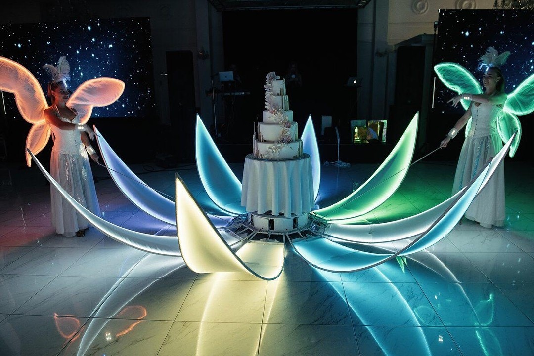 Группа Компаний «Элис-Шоу» | Вынос торта в цветке - шоу на свадьбу в ...